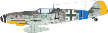 Bf 109G-6 - Eduard 82167 skala 1/48