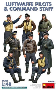 PRZEDSPRZEDAZ - Luftwaffe Pilots & Сommand Staff - MiniArt 49026 skala 1/48