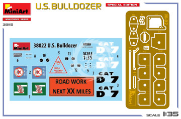 U.S. Bulldozer. Special Edition - MiniArt 38115 skala 1/35 