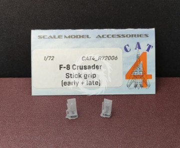 F-8 Crusader Stick grip  Accessories kit - CAT4-R72006 skala 1/72 