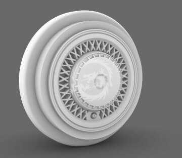 Vaz Lada 2101 wheels + decorative covers - Start43 St139 skala 1/24