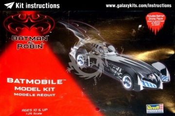Batman & Robin Batmobile Revell 6726 - 1/25
