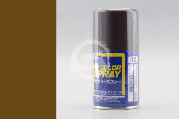 Spray kolor oliwkowy Mr.Hobby S-012 S012 Olive Drab (1) - (Semi Gloss) Spray