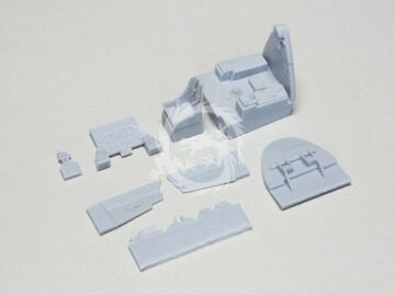 F4U-5N Corsair Cockpit Set for Hasegawa, Monogram Pro Modeler Wolfpack WW48009 skala 1/48