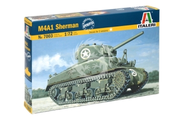 M4A1 Sherman - Italeri 7003 skala 1/72