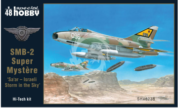 SMB-2 Super Mystère 'Sa'ar - Israeli Storm in the Sky' Hi-Tech Kit Special Hobby SH48238 skala 1/48