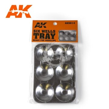Six Wells Tray AK Interactive  AK 9014