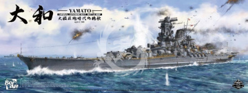 NA ZAMÓWIENIE - Imperial Japanese Navy Battleship Yamato April 7 1945 Border Model BS-004 skala 1/350
