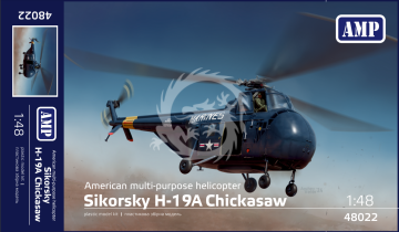 NA ZAMÓWIENIE - Sikorsky H-19 Chickasaw / Whirlwind - AMP 48022 skala 1/48