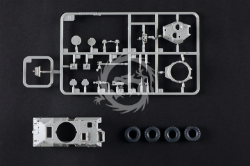  LAV-150 APC 90mm Mecar Gun - Trumpeter 07442 skala 1/72