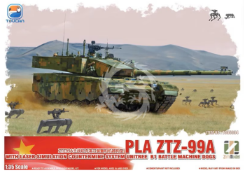 PRZEDSPRZEDAZ - China Main Battle Tank ZTZ-99A - Toucan Model TC35004 skala 1/35
