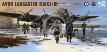 NA ZAMÓWIENIE - Avro Lancaster B Mk.I/III with full Interior - Border Model BF-010 skala 1/32