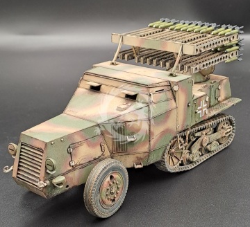 Panzerjager-Fahrzeuge mit 7,5 cm PaK 40 S 307(f) VERSION B - Km Model KM-35004VB skala 1/35 