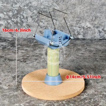 Komplet Stojaka do Malowania Aerografem i Zestawu Narzędzi z Regulacją Wysokości - Typ A