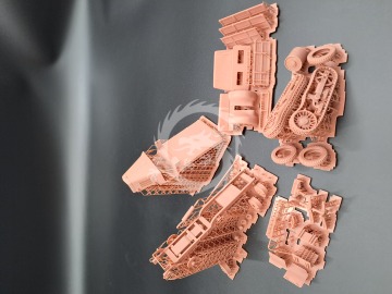 Pionierwagen Unic P-107 U.304(f)  - KM Model KM-35001 skala 1/35 