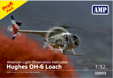 NA ZAMÓWIENIE -  Hughes OH-6 Cayuse Profi Pack  - AMP 32005 skala 1/32