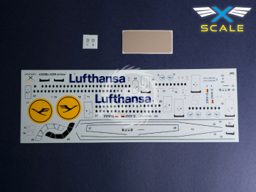 Airliner A300B4-605R Lufthansa - X -Scales  A300B4-605R skala 1/144