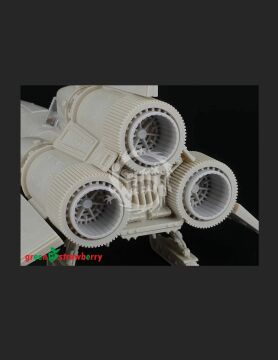 13521 Colonial Viper - Intake & nozzles - TOS Green Strawberry scale 1/32 Battlestar Galactica
