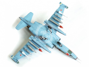 Model plastikowy Su-25 Frogfoot Zvezda 7227 skala 1/72