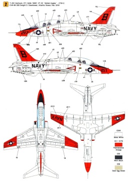 Model plastikowy T-45C Goshawk (Premium Edition Kit), Wolfpack WP14805 skala 1/48