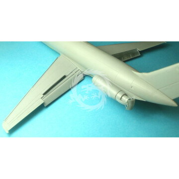 DC-9-30 JT8D-7 Spoilers Flaps - Landing Configuration LAC144111 skala 1/144