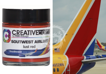 Farba Southwest Airlines lust red Color 30 ml - Creatve Color CC-PA069