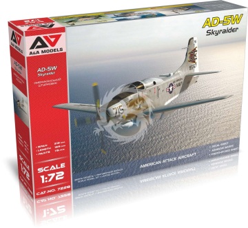 AD-5W SkyRaider A&A Models 7228 skala 1/72 