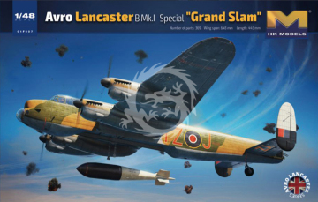 PREORDER - Avro Lancaster B Mk. I Special Grand Slam HONG KONG MODEL HKM01F007 skala 1/48