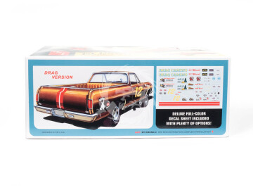 1965 Chevelle El Camino with Custom Camper - AMT 1364 skala 1/25