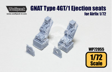 Folland GNAT 4GT/1 Ejection Seat Set for Airfix - Wolfpack WP72055 skala 1/72