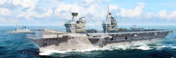 PRZEDSPRZEDAZ - Queen Elizabeth Aircraft Carrier - Trumpeter 06751 skala 1/700