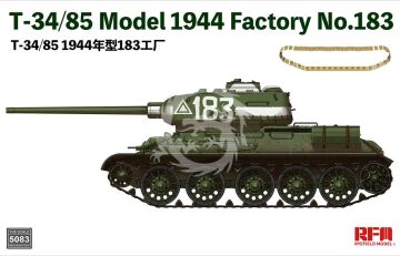 T-34/85 Model 1944 Factory No. 183 - Rye Field Model RM-5083 skala 1/35