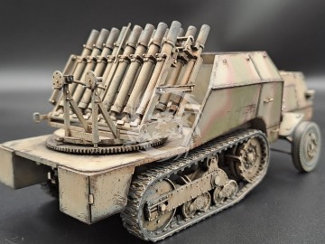 sReihenwerfers auf Fahrgestell S 303 (f) - KM Model KM-35003 Wydruk 3D skala 1/35 