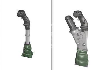 F-8 Crusader Stick grip  Accessories kit - CAT4-R72006 skala 1/72 