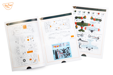  I-16 Type 5 (late) in the sky of Spain Clear Prop CP4822 skala 1/48