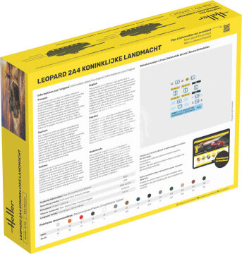  STARTER KIT Leopard 2A4 - Koninklijke Landmacht - Heller 35801 skala 1/72 