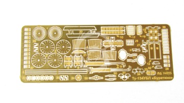 Blaszka fototrawiona do Tupolew Tu-134UBL Microdesign MD 144225 skala 1/144