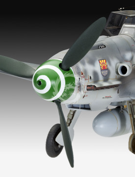 Bf109 G-6 Late & early version Revell 04665 skala 1/32