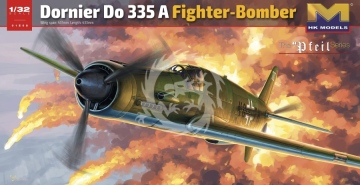 NA ZAMÓWIENIE  Dornier Do 335 A Fighter Bomber The Pfeil Series HK Models 01E08 skala 1/32