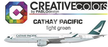 Farba Cathay Pacific Light Green  - Creativ colors CC-PA041 poj. 30ml