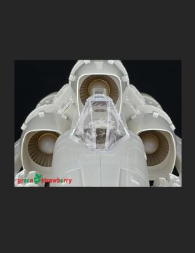 13521 Colonial Viper - Intake & nozzles - TOS Green Strawberry scale 1/32 Battlestar Galactica