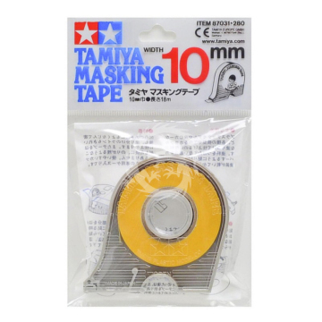 Taśma maskująca 10mm z podajnikiem - Tamiya 87031 