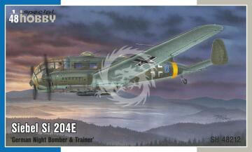 Siebel Si 204E German Night Bomber & Trainer Special Hobby SH48212 skala 1/48