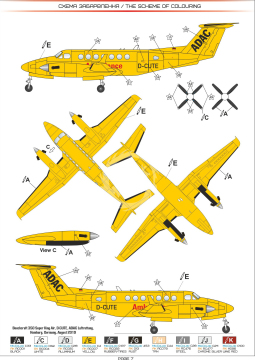 Beechcraft 350 King Air A&A Models 7226 skala 1/72