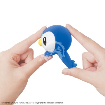 Pokemon Plastic Model Collection Quick!! 06 Piplup Bandai BANS61556