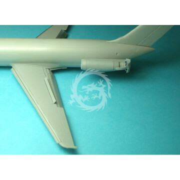 DC-9-30 JT8D-7 Spoilers Flaps - Landing Configuration LAC144111 skala 1/144