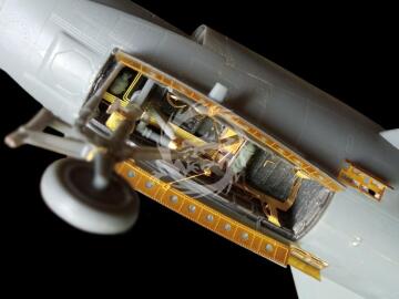 F3H-2M Demon Wheel bays Metallic Details MDR4899 skala 1/48