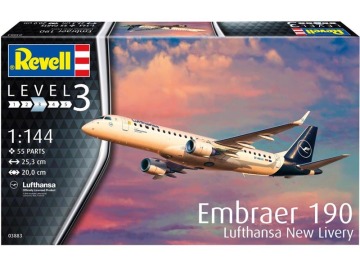 Embraer 190 Lufthansa Revell 03883 - 1/144 