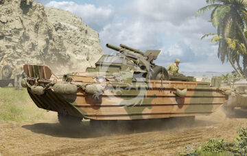 PREORDER - GMC DUKW-353 with 105mm Howitzer I LOVE KIT 63540 skala 1/35