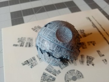 Danamagic kalkomania death star